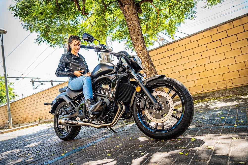 Exhaust compatible with Kawasaki Vulcan 650 2021-2023, Powercone Evo, Full system exhaust, including removable db killer 