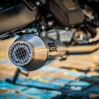 GPR exhaust compatible with Kawasaki Vulcan 650 S 2021-2023, Ultracone, Homologated legal full system exhaust, including removable db killer and catalyst 