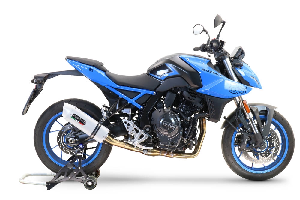 Exhaust compatible with Suzuki Gsx-8S 2022-2024, Albus Ceramic, Full system exhaust, including removable db killer 