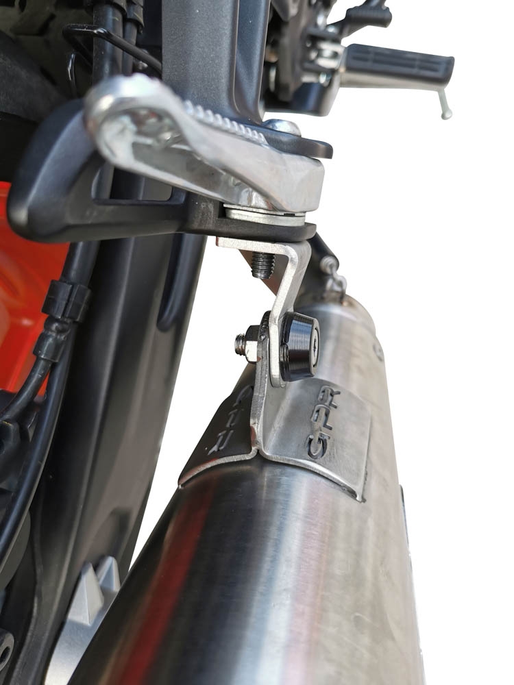 Exhaust compatible with Yamaha FZ-7 MT07 2021-2024, Powercone Evo, Full system exhaust, including removable db killer 