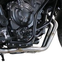 Exhaust compatible with Yamaha XSR700 2021-2024, Furore Evo4 Poppy, Full system exhaust, including removable db killer 