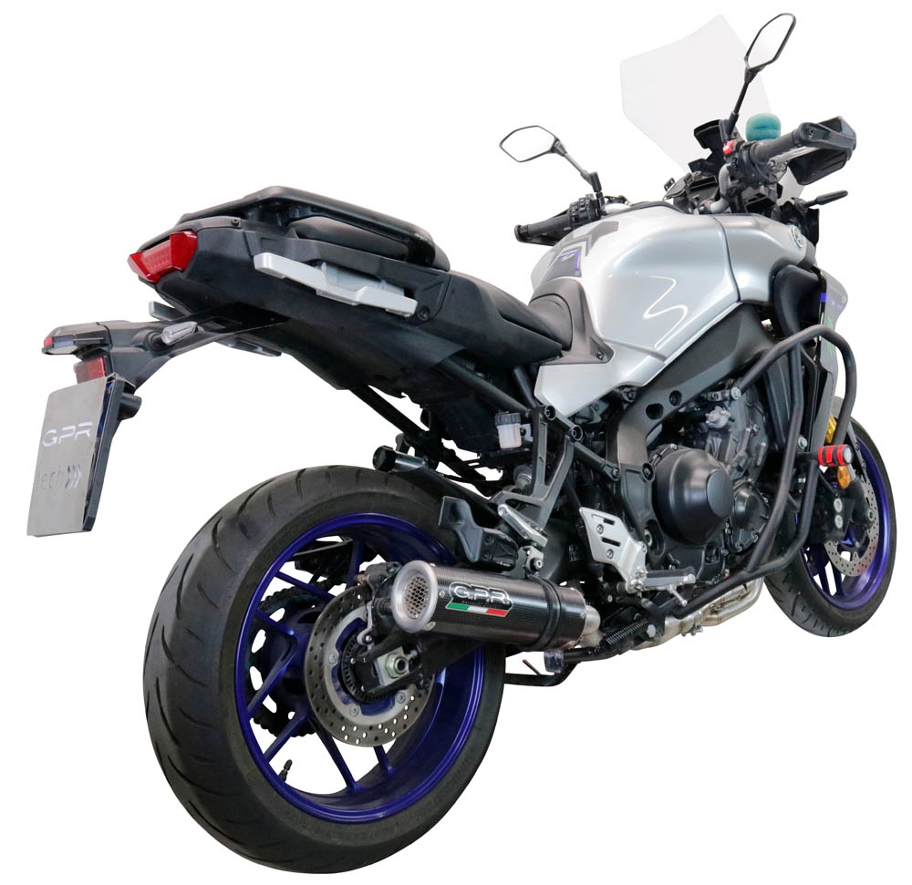 YamahaTracer 920212024M3 Poppy Full system exhaust, including removable db killer