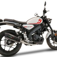 Exhaust compatible with Yamaha XSR125 2021-2025, Furore Poppy, Full system exhaust, including removable db killer 