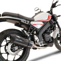 Exhaust compatible with Yamaha XSR125 2021-2025, Furore Poppy, Full system exhaust, including removable db killer 