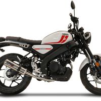 Exhaust compatible with Yamaha XSR125 2021-2025, M3 Inox , Full system exhaust, including removable db killer 