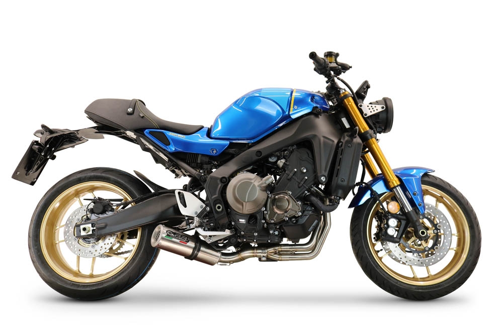 Exhaust compatible with Yamaha XSR900 2016-2021, M3 Inox , Full system exhaust, including removable db killer 