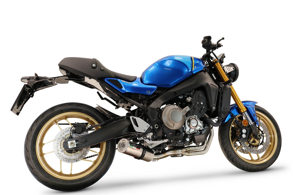 Exhaust compatible with Yamaha XSR900 2016-2021, M3 Inox , Full system exhaust, including removable db killer 