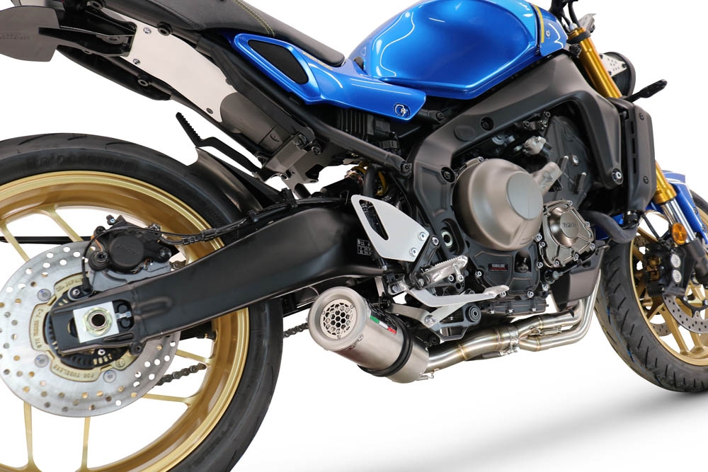 Exhaust compatible with Yamaha XSR900 2016-2021, M3 Inox , Full system exhaust, including removable db killer 