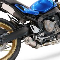 Exhaust compatible with Yamaha XSR900 2016-2021, M3 Inox , Full system exhaust, including removable db killer 