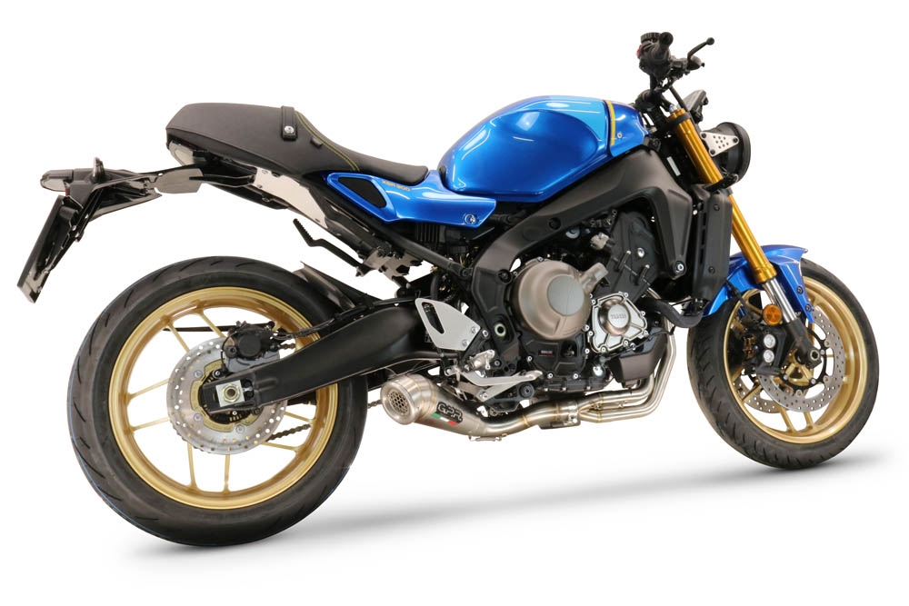 Exhaust compatible with Yamaha XSR900 2022-2024, Powercone Evo, Full system exhaust, including removable db killer 
