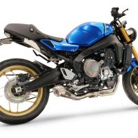 Exhaust compatible with Yamaha XSR900 2022-2024, Powercone Evo, Full system exhaust, including removable db killer 