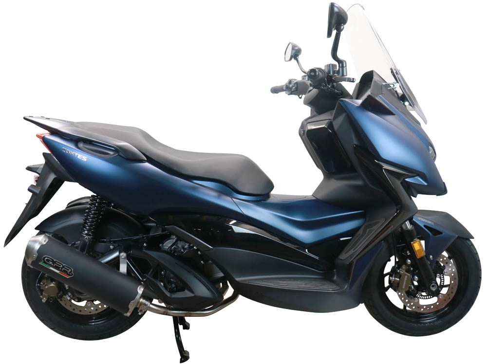 Exhaust compatible with Zontes M 310 2021-2024, Evo4 Road, Full system exhaust, including removable db killer 