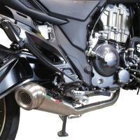 Exhaust compatible with Zontes 350 T1 ADV 2022-2024, Powercone Evo, Full system exhaust, including removable db killer 
