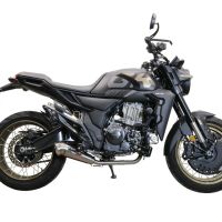 Exhaust compatible with Zontes 350 T1 ADV 2022-2024, Powercone Evo, Full system exhaust, including removable db killer 