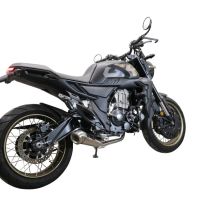 Exhaust compatible with Zontes 350 T1 ADV 2022-2024, Powercone Evo, Full system exhaust, including removable db killer 