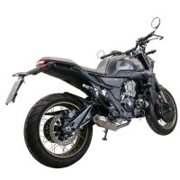 Exhaust compatible with Zontes 350 X1 2022-2024, Ultracone, Full system exhaust, including removable db killer 