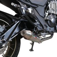 Exhaust compatible with Zontes 350 X1 2022-2024, Ultracone, Full system exhaust, including removable db killer 