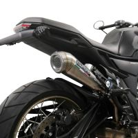 Exhaust compatible with Zontes 350 GK 2022-2024, Powercone Evo, Slip-on exhaust including removable db killer and link pipe, EPA-compliant 