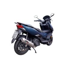 Exhaust compatible with Zontes M 125 2022-2024, Pentaroad Inox, Full system exhaust, including removable db killer 