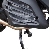 Exhaust compatible with Zontes M 125 2022-2024, Pentaroad Black, Full system exhaust, including removable db killer 