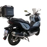 Top case GPR TECH compatible with  Bmw G 310 Gs 2017/2021 e4 GPR TECH Top case in aluminum, black color with specific plate included Capacity 26 LT.