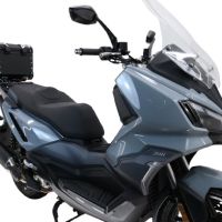 Top case GPR TECH compatible with  Bmw G 310 Gs 2017/2021 e4 GPR TECH Top case in aluminum, black color with specific plate included Capacity 26 LT.