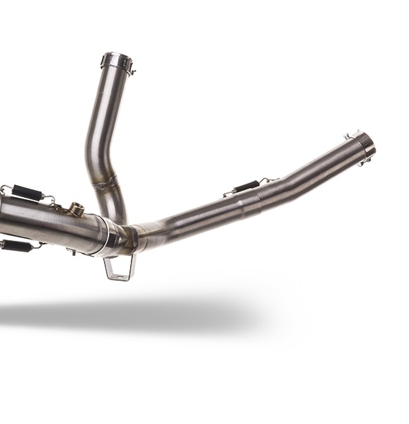Exhaust compatible with Suzuki SV650 SV650S 1999-2002, Trioval, Mid-Full system exhaust including removable db killer 