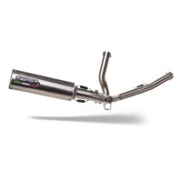 GPR exhaust compatible with Suzuki V-Strom DL650 2017-2020, M3 Inox , Homologated legal Mid-full system exhaust, including removable db killer and catalyst  