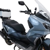 Top case GPR TECH compatible with  Bmw G 310 Gs 2017/2021 e4 GPR TECH Top case in aluminum, silver color with specific plate included Capacity 35 LT.