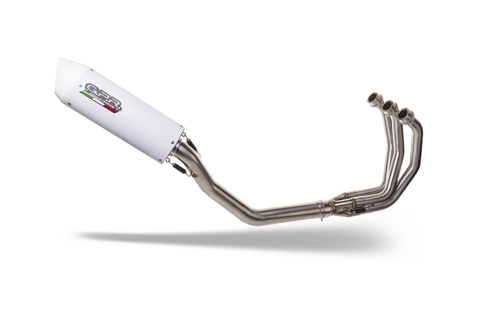 Exhaust compatible with Yamaha XSR900 2022-2024, Albus Evo4, Full system exhaust, including removable db killer 