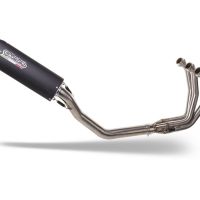 Exhaust compatible with Yamaha FJ-09 Tracer 2015-2020, Furore Nero, Full system exhaust, including removable db killer 
