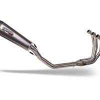 GPR exhaust compatible with  Triumph Daytona 660 2023-2025, New Grand Prix Evo Titanium, Full system exhaust, including removable db killer 