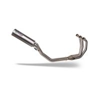 GPR exhaust compatible with Triumph Daytona 660 2023-2025, M3 Inox , full system exhaust legal for UK and non-EU countries including removable db killer 