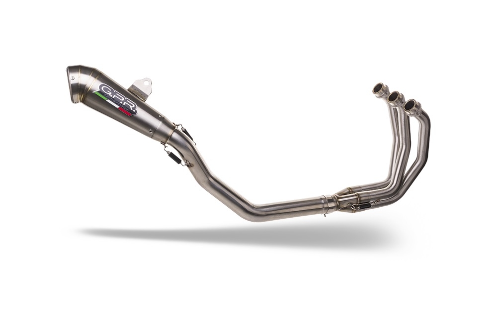 Exhaust compatible with Triumph Tiger Sport 660 2022-2024, Powercone Evo, Full system exhaust, including removable db killer 