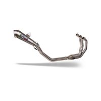 GPR exhaust compatible with Triumph Daytona 660 2023-2025, Powercone Evo, full system exhaust legal for UK and non-EU countries including removable db killer 