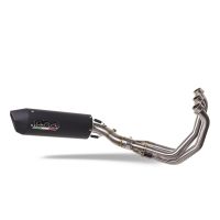 GPR exhaust compatible with Yamaha XSR900 2022-2024, Furore Nero, Racing full system exhaust, including removable db killer 