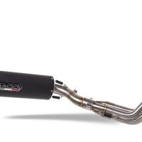 Exhaust compatible with Yamaha FJ-09 Tracer GT 2018-2020, Furore Nero, Full system exhaust, including removable db killer 