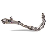 GPR exhaust compatible with Triumph Tiger Sport 660 2022-2024, Powercone Evo, full system exhaust legal for UK and non-EU countries including removable db killer 