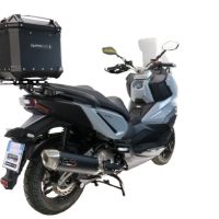 Top case GPR TECH compatible with  Bmw G 310 Gs 2017/2021 e4 GPR TECH Top case in aluminum, black color with specific plate included Capacity 45 LT.