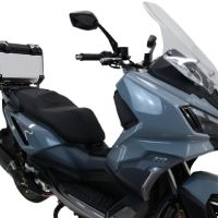Top case GPR TECH compatible with  Bmw G 310 Gs 2017/2021 e4 GPR TECH Top case in aluminum, silver color with specific plate included Capacity 45 LT.