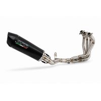 GPR exhaust compatible with Honda Cb 650 F 2017-2018, Furore Evo4 Nero, full system exhaust legal for UK and non-EU countries including removable db killer 