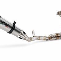GPR exhaust compatible with Honda Cbr 650 F 2017-2018, Furore Evo4 Poppy, full system exhaust legal for UK and non-EU countries including removable db killer 