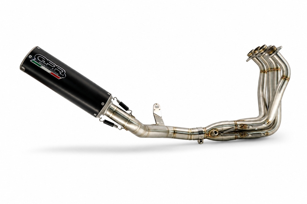 GPR exhaust compatible with Suzuki Gsx-S 1000  2015-2016, M3 Black Titanium, full system exhaust legal for UK and non-EU countries including removable db killer 
