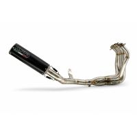 GPR exhaust compatible with Honda Cbr 1000 RR 2017-2019, M3 Black Titanium, Racing full system exhaust, including removable db killer 