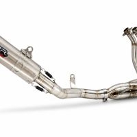 GPR exhaust compatible with Bmw S 1000 R -M 2014-2016, M3 Titanium Natural, Homologated legal full system exhaust, including removable db killer 