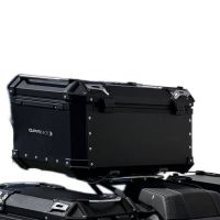 Top case GPR TECH compatible with  Voge 525DSX 2023/2025 e5 GPR TECH Top case in aluminum, black color with specific plate included Capacity 45 LT.
