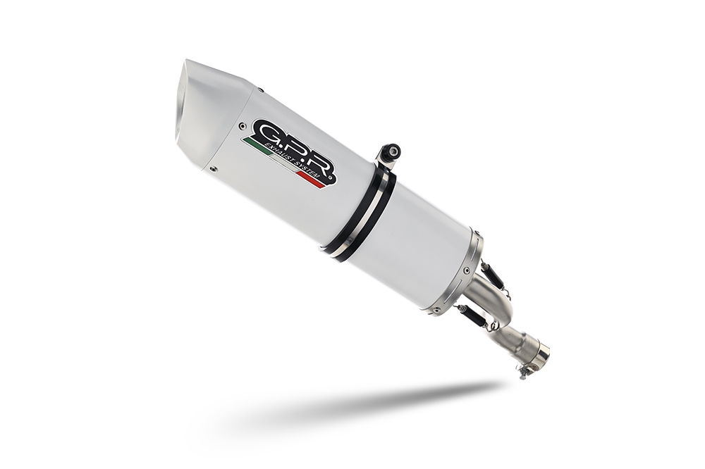 Exhaust compatible with Keeway Rkf 125 2021-2023, Albus Ceramic, Full system exhaust, including removable db killer 