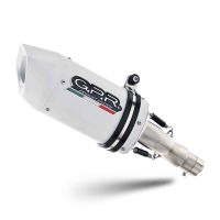 Exhaust compatible with Kawasaki Z-900E 2017-2020, Albus Evo4, Slip-on exhaust including removable db killer and link pipe, EPA-compliant 