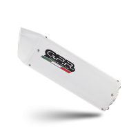 Exhaust compatible with Triumph Daytona 660 2023-2025, Albus Ceramic, Full system exhaust, including removable db killer 