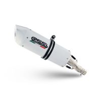 GPR exhaust compatible with Bmw S 1000 RR -M  2015-2016, Albus Ceramic, Homologated legal slip-on exhaust including removable db killer and link pipe 